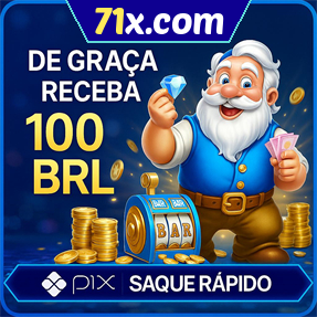 71x.com Ganhe R$ 100,00 Gratis